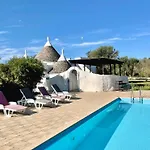'Trullo Della Luna' Tipico Casale In Un Uliveto, Piscina Esclusiva