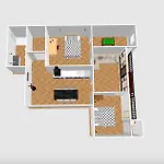 Spacious 4 Room Apartment, 8Min Walk To Old Town, Free Parking, All New