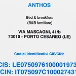 Bed Anthos Porto Cesareo